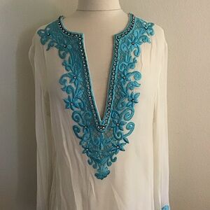 Kareena’s Silk Elegant Tunic Size Large